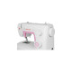 Singer Mechanische Nähmaschine Simple 3223(weiß/pink)