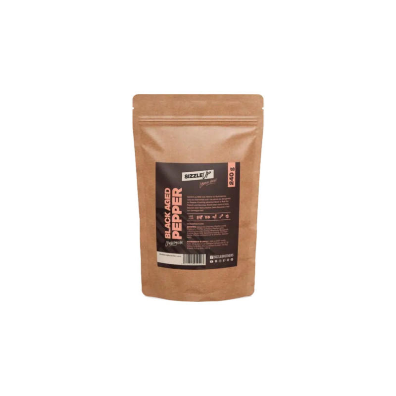 SizzleBrothers Black Aged Pepper, Gewürz(240 g, Beutel)