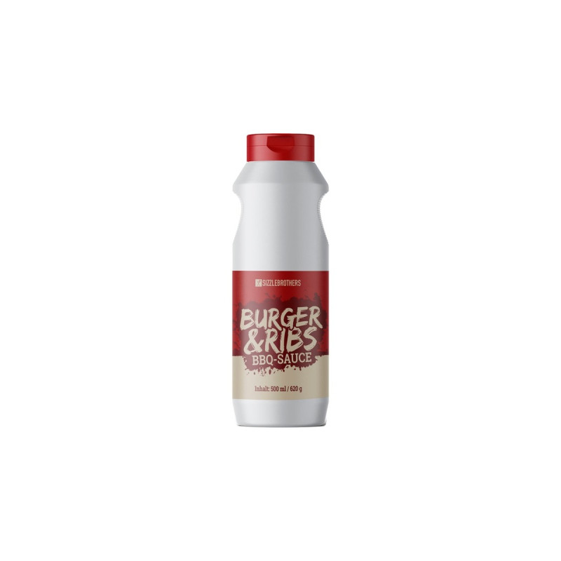 SizzleBrothers Burger & Ribs BBQ-Sauce(500 ml)