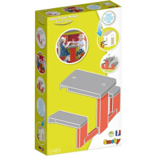 Smoby Picknicktisch, Gartenspielgerät(rot/grau, Zubehör für Smoby Spielhäuser)