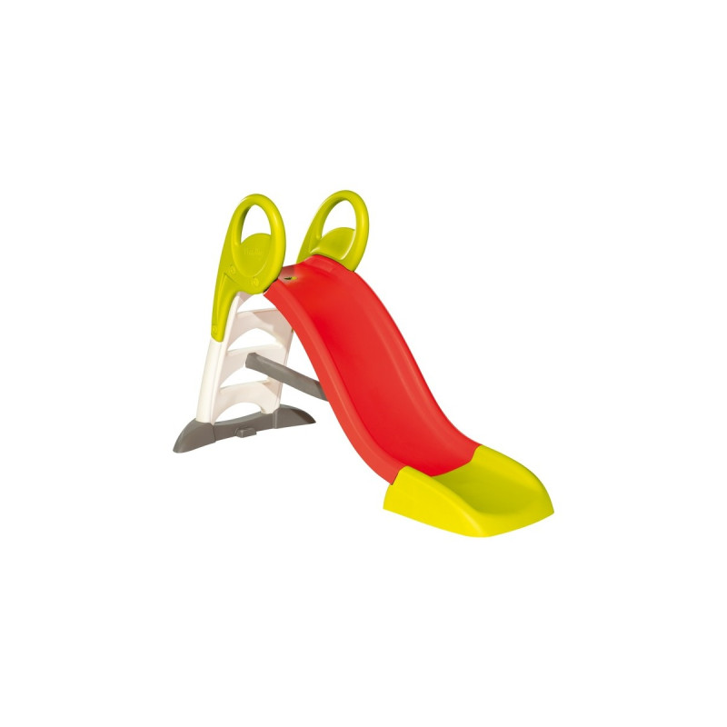 Smoby Rutsche KS(rot/hellgrün, mit Anschluss für den Gartenschlauch)