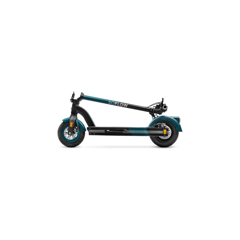 SoFlow SO4 Pro Gen 2, E-Scooter(schwarz/türkis, Max. Geschwindigkeit: 20 km/h, StVZO-konform, Outlet)
