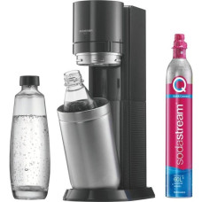 SodaStream Wassersprudler Duo Titan 1+1(inkl. Glasflasche, Kunststoffflasche, CO₂-Zylinder)