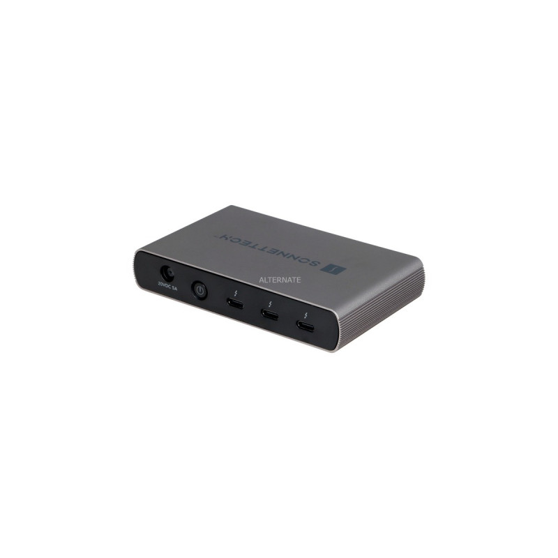 Sonnet Echo 5 Thunderbolt 4 Hub, Dockingstation(silber/schwarz)