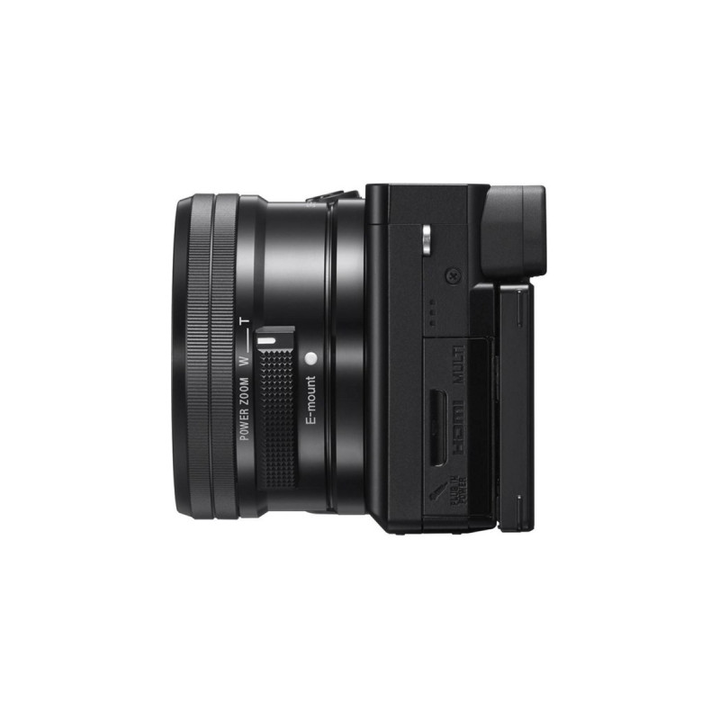 Sony Alpha 6100 Kit (ILCE6100LB.CEC), Digitalkamera(graphit, inkl. Objektiv (16-50 mm))