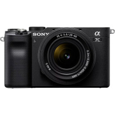 Sony Alpha 7C (ILCE-7CL) KIT, Digitalkamera(schwarz, inkl. Sony FE 28–60 mm F4–5.6 Zoomobjektiv (SEL2860))