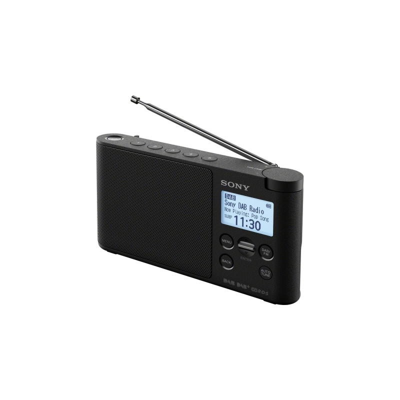 Sony XDR-S41DB, Radio(schwarz)