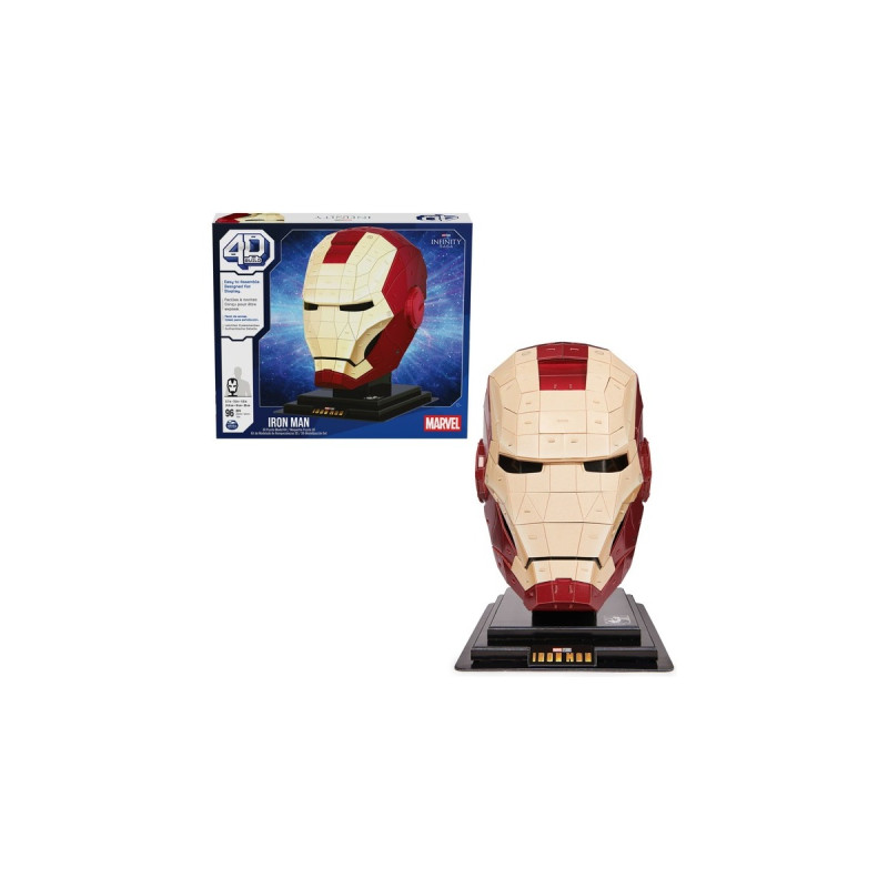 Spin Master 4D Build - Marvel Iron Man-Helm, Modellbau