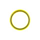 Spin Master Aerobie Pro Flying Ring, Geschicklichkeitsspiel(gelb)