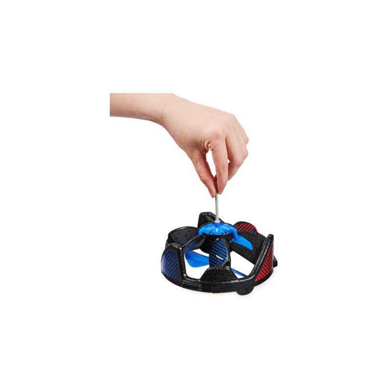 Spin Master Air Hogs Gravitor mit Trickstab, Spielfigur(per USB wiederaufladbares Flugspielzeug)