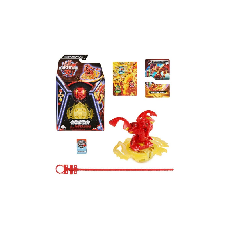 Spin Master Bakugan 2023 Special Attack 1er Pack - Dragonoid, Geschicklichkeitsspiel