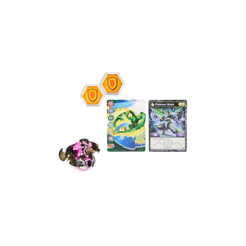 Spin Master Bakugan Evolutions Platinum Wrath 1er-Pack, Geschicklichkeitsspiel