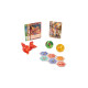 Spin Master Bakugan Evolutions Starter Pack mit 3 Bakugan, Geschicklichkeitsspiel(Ultra Pyrus Serpillious, Basic Ventus Hydorous, Basic Aurelus Pegatrix)