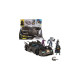 Spin Master DC Comics Batman - Offroad Batmobile mit Fanghaken-Katapult, Spielfahrzeug(schwarz)