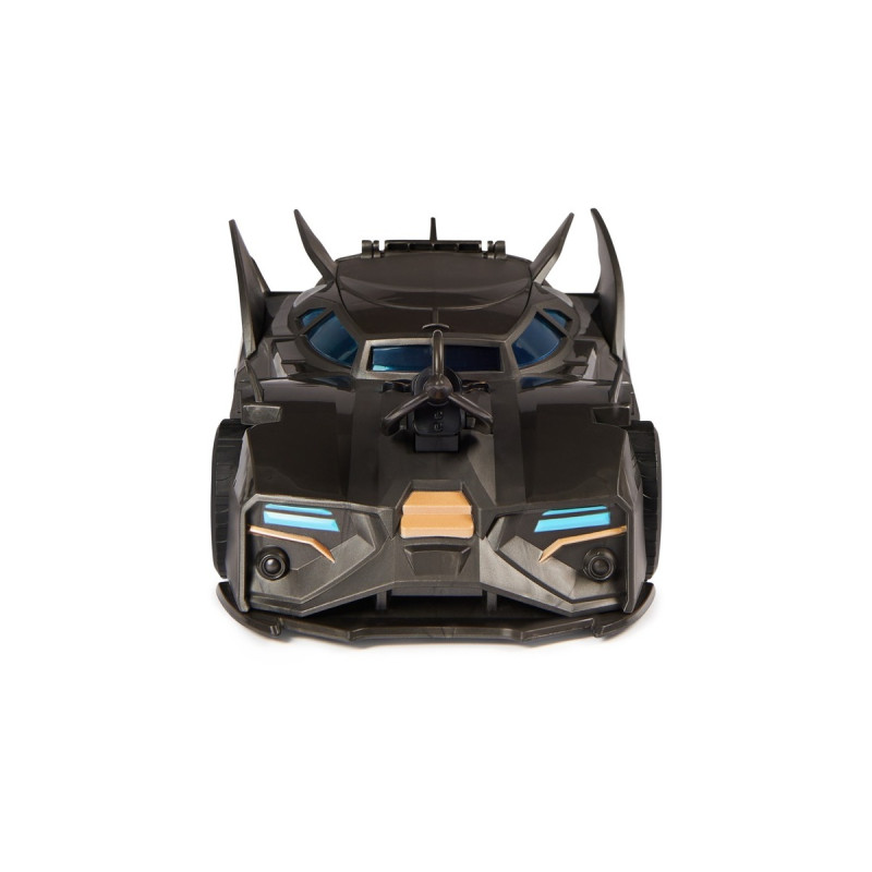 Spin Master DC Comics Batman - Offroad Batmobile mit Fanghaken-Katapult, Spielfahrzeug(schwarz)