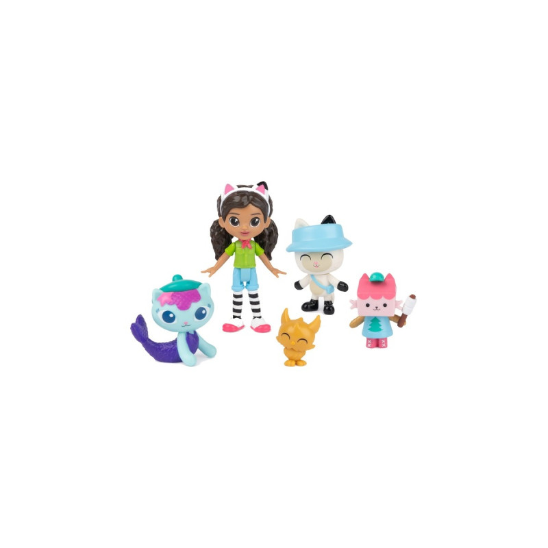 Spin Master DreamWorks Gabby's Dollhouse Cat Adventures - Camping Figuren Set, Spielfigur