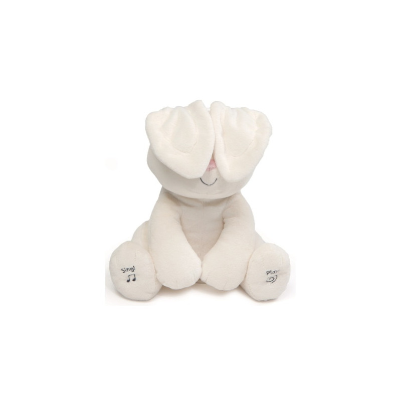 Spin Master GUND Flora, das singende und sprechende Häschen, Kuscheltier