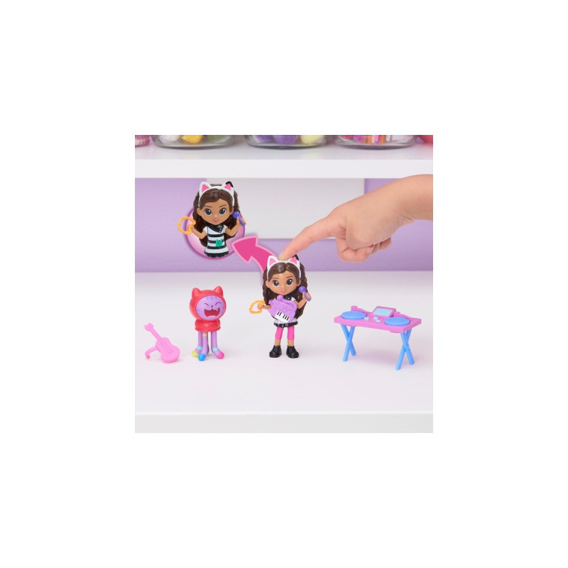 Spin Master Gabby's Dollhouse Cat-tivity Kitty Karaoke Party, Spielfigur