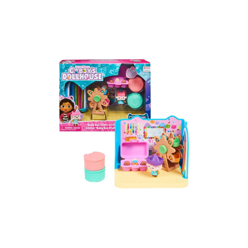 Spin Master Gabby's Dollhouse Deluxe Raum - Craft-a-riffic-Room, Kulisse