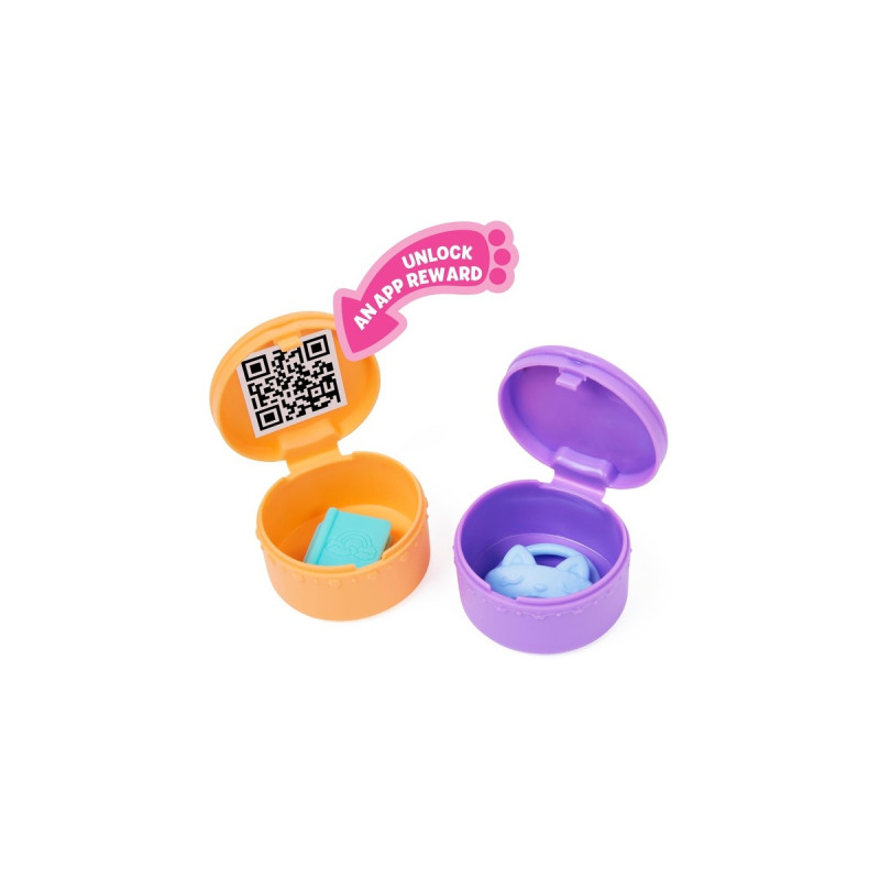 Spin Master Gabby's Dollhouse Deluxe Room Schlafzimmer , Spielfigur(mit Kuschelkatze Pillow Cat-Figur)