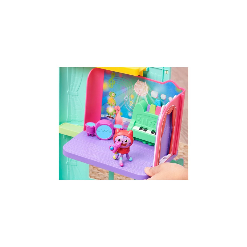 Spin Master Gabby's Dollhouse Deluxe Room – Groovy Music Room, Kulisse