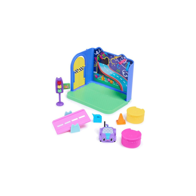 Spin Master Gabby's Dollhouse Deluxe Room – Purr-ific Play Room, Kulisse