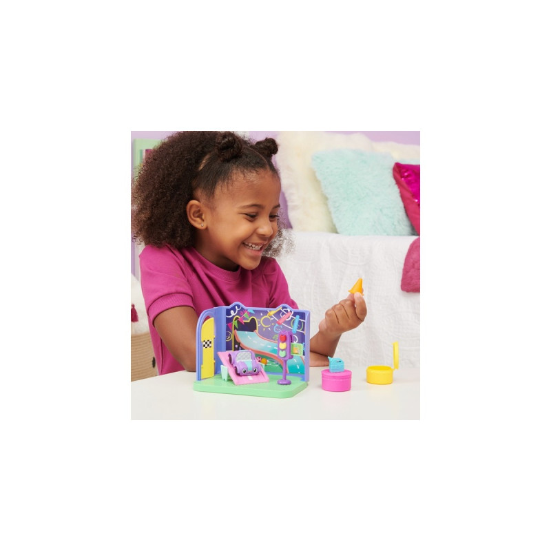 Spin Master Gabby's Dollhouse Deluxe Room – Purr-ific Play Room, Kulisse