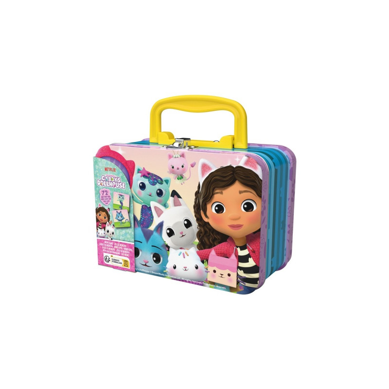 Spin Master Gabby's Dollhouse Memo-Spiel Köfferchen, Gedächtnisspiel