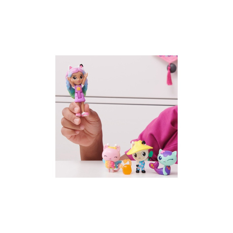 Spin Master Gabby's Dollhouse- Regenbogen Figuren Set, Spielfigur