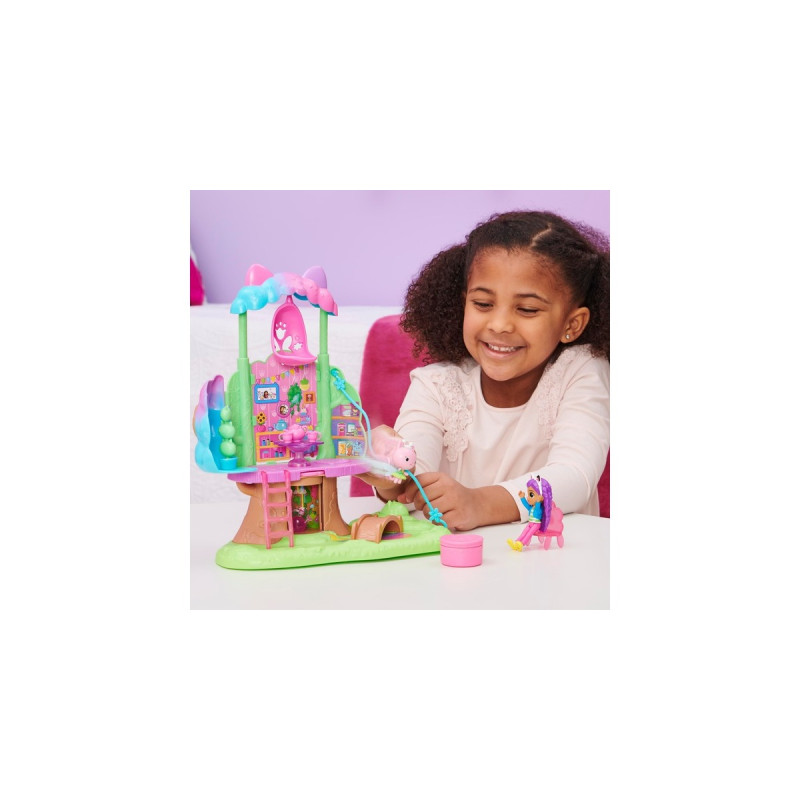 Spin Master Gabby's Dollhouse - Kitty Fairy's Garten Spielset, Kulisse