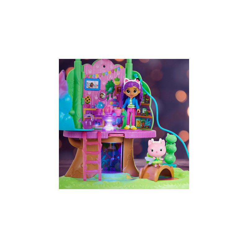 Spin Master Gabby's Dollhouse - Kitty Fairy's Garten Spielset, Kulisse