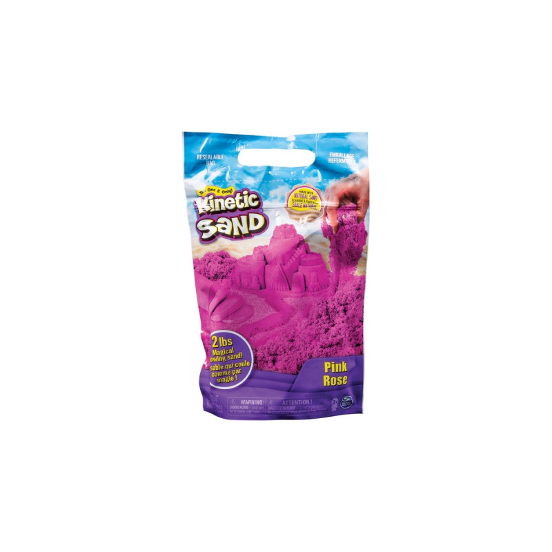 Spin Master Kinetic Sand Colour Bag pink, Spielsand(pink)