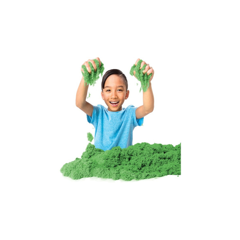 Spin Master Kinetic Sand - Beutel grün, Spielsand(907 Gramm Sand)