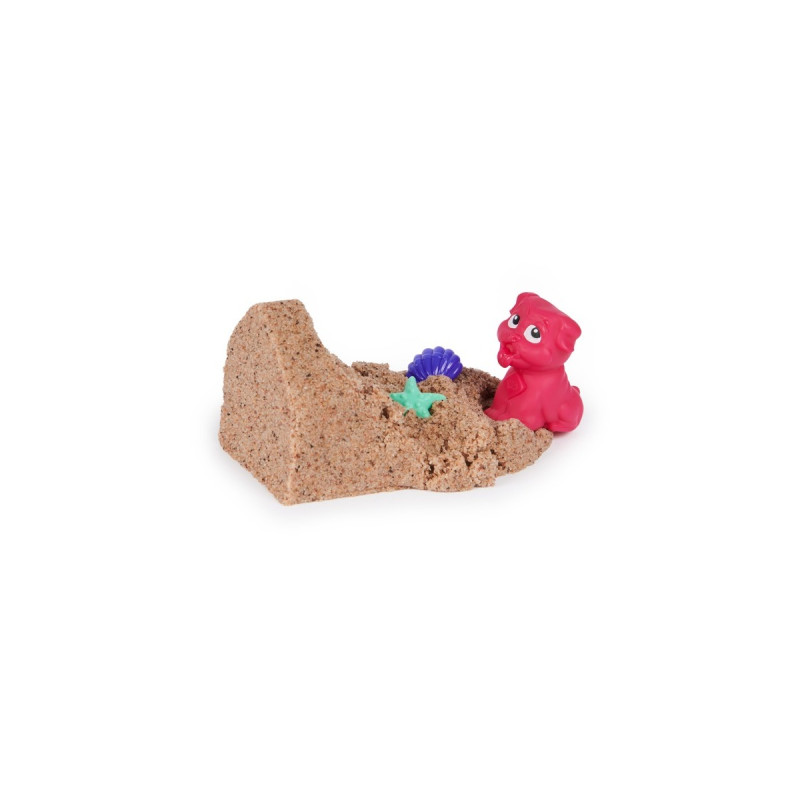 Spin Master Kinetic Sand - Hunde Häuschen, Spielsand(170 Gramm Sand)