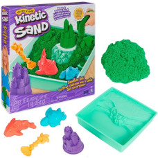 Spin Master Kinetic Sand - Sandbox Set grün, Spielsand(454 Gramm Sand)