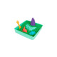 Spin Master Kinetic Sand - Sandbox Set grün, Spielsand(454 Gramm Sand)