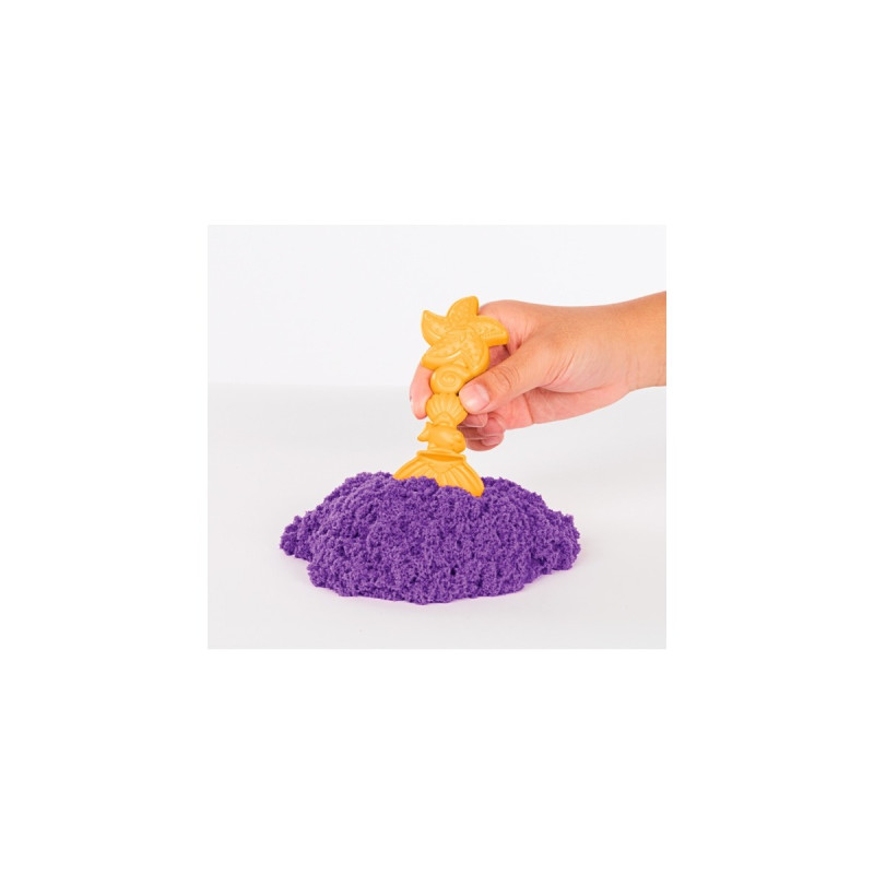 Spin Master Kinetic Sand - Sandbox Set lila, Spielsand(454 Gramm Sand)