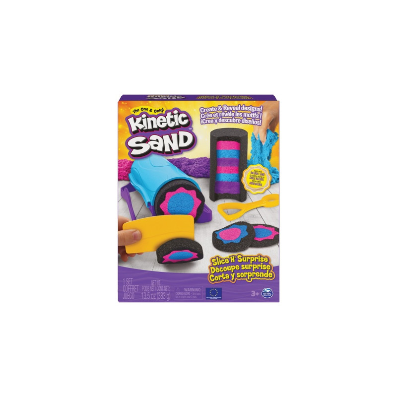 Spin Master Kinetic Sand - Slice N'Surprise Set, Spielsand