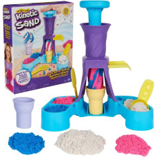 Spin Master Kinetic Sand - Softeis Station, Spielsand(396 Gramm Sand)