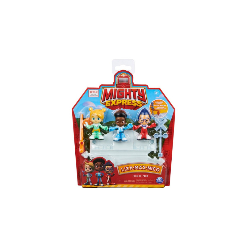 Spin Master Mighty Express Kinderfiguren 3er-Set, Spielfigur