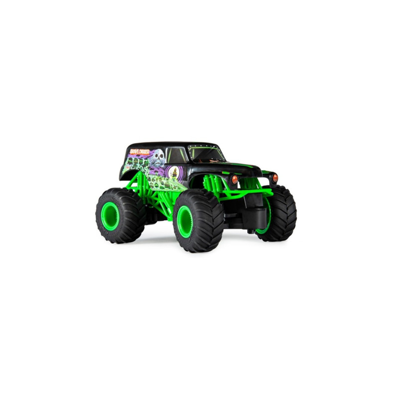 Spin Master Monster Jam Grave Digger, RC(schwarz/grün, 1:24)