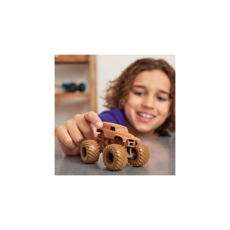 Spin Master Monster Jam Mystery Mudders, Spielfahrzeug(sortierter Artikel, ein Spielfahrzeug)