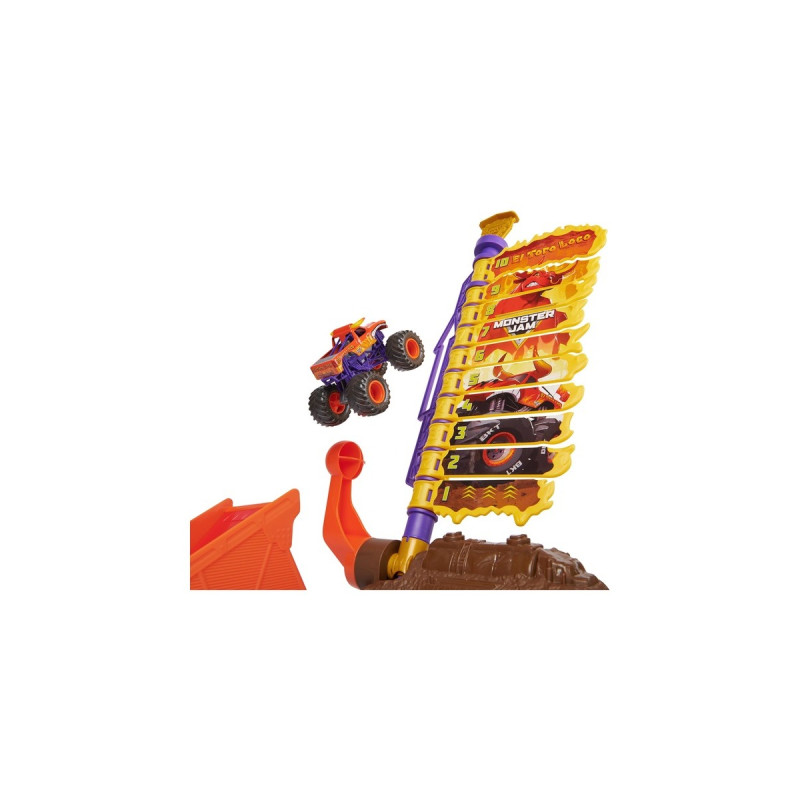 Spin Master Monster Jam - Big Air Challenge mit El Toro Loco, Spielfahrzeug