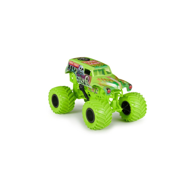 Spin Master Monster Jam - Offizieller Grave Digger Monster Truck, Spielfahrzeug(Maßstab 1:24)