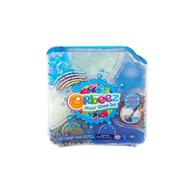Spin Master Orbeez Mixin Slime Set, Geschicklichkeitsspiel(weiß/blau)