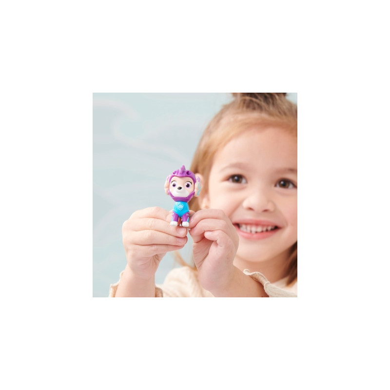 Spin Master Paw Patrol Aqua Pups - Hero Pups-Set mit Coral-Welpenfigur und Seepferd-Figur, Spielfigur