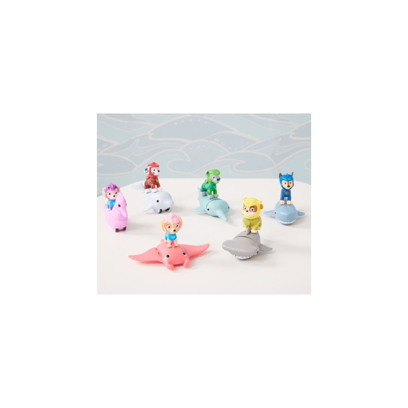 Spin Master Paw Patrol Aqua Pups - Hero Pups-Set mit Marshall-Welpenfigur und Delfin-Figur, Spielfigur