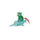 Spin Master Paw Patrol Aqua Pups - Hero Pups-Set mit Rocky-Welpenfigur und Sägefisch-Figur, Spielfigur