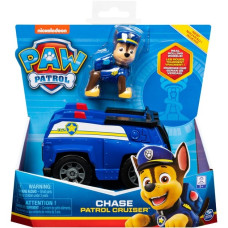 Spin Master Paw Patrol Chases Polizeiwagen, Spielfahrzeug(mit Sammelfigur)