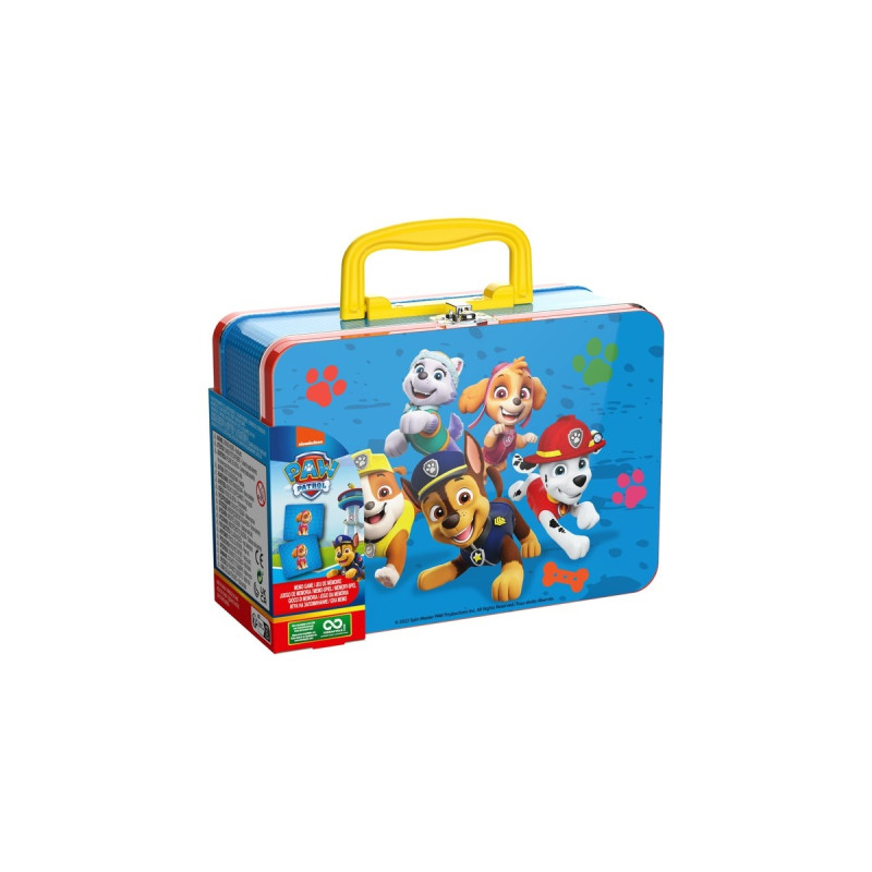 Spin Master Paw Patrol Memo-Spiel Köfferchen, Gedächtnisspiel
